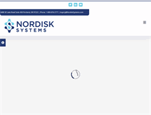 Tablet Screenshot of nordisksystems.com